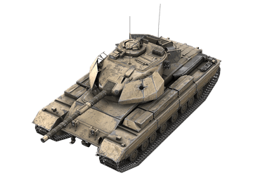 Премиум танк Caernarvon Action X Tanks Blitz